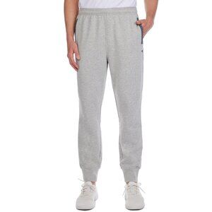 Champion Men's Fleece Woven Mix Jogger Sweatpants - Oxford Gray Heather - Size L